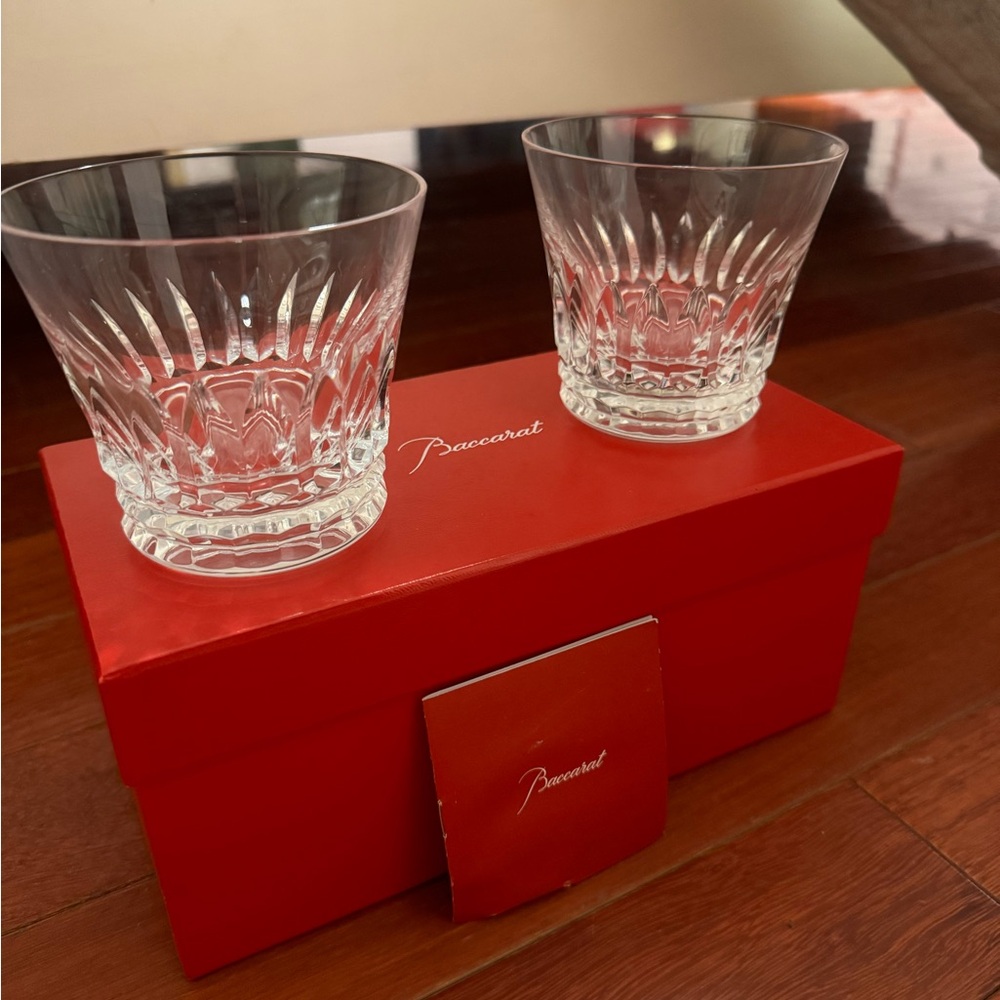 Baccarat Crystal Glass Full Set Brand New